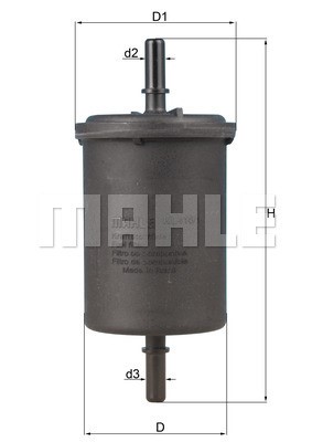 Fuel Filter MAHLE KL416/1