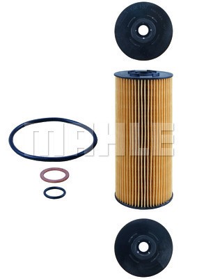 Oil Filter MAHLE OX137D2 2