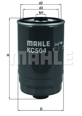 Fuel Filter MAHLE KC504