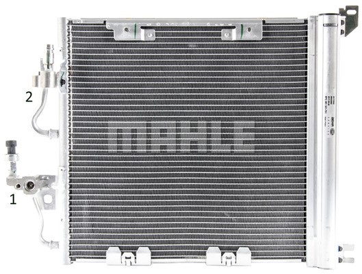 Condenser, air conditioning MAHLE AC376000P 8
