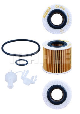 Oil Filter MAHLE OX416D2 2