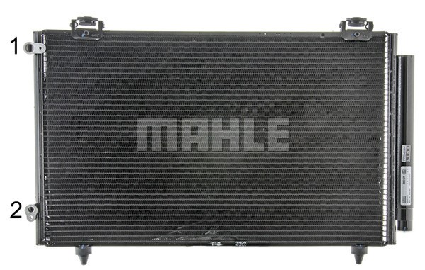 Condenser, air conditioning MAHLE AC789000P 2