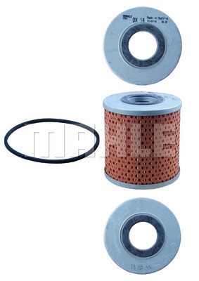 Oil Filter MAHLE OX14D 2
