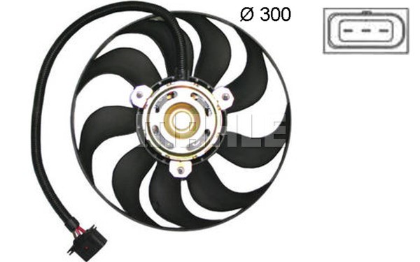 Fan, engine cooling MAHLE CFF377000S