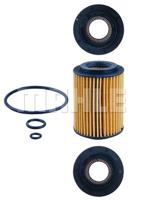 Oil Filter MAHLE OX347D 2