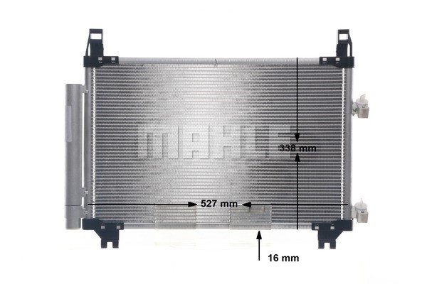 Condenser, air conditioning MAHLE AC793000S 12