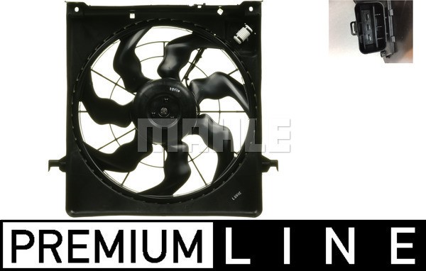 Fan, engine cooling MAHLE CFF254000P