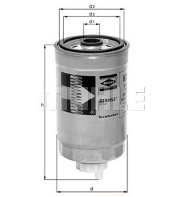 Fuel Filter MAHLE KC32