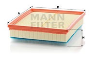 Air Filter MANN-FILTER C29168