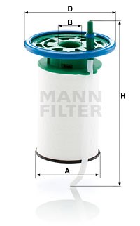 Fuel Filter MANN-FILTER PU7015