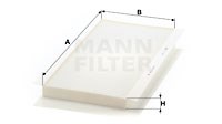 Filter, interior air MANN-FILTER CU5366