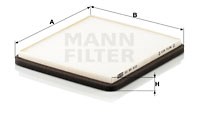 Filter, interior air MANN-FILTER CU20010