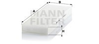 Filter, interior air MANN-FILTER CU3869