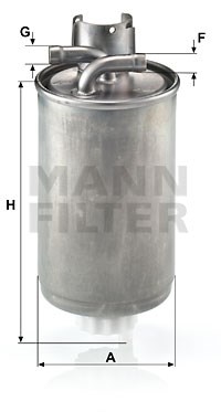 Fuel Filter MANN-FILTER WK829