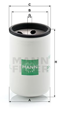 Oil Filter MANN-FILTER W925