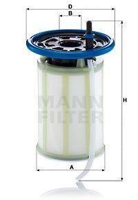 Fuel Filter MANN-FILTER PU7019