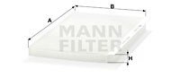 Filter, interior air MANN-FILTER CU3455