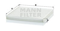 Filter, interior air MANN-FILTER CU2131