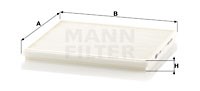 Filter, interior air MANN-FILTER CU1828