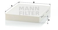 Filter, interior air MANN-FILTER CU2442