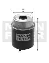 Fuel Filter MANN-FILTER WK8141