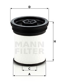 Fuel Filter MANN-FILTER PU7006