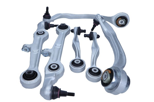 Control/Trailing Arm Kit, wheel suspension MAXGEAR 723659