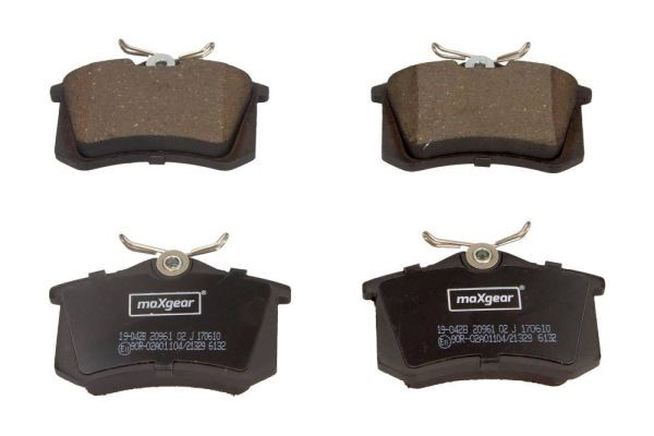 Brake Pad Set, disc brake MAXGEAR 190428 2