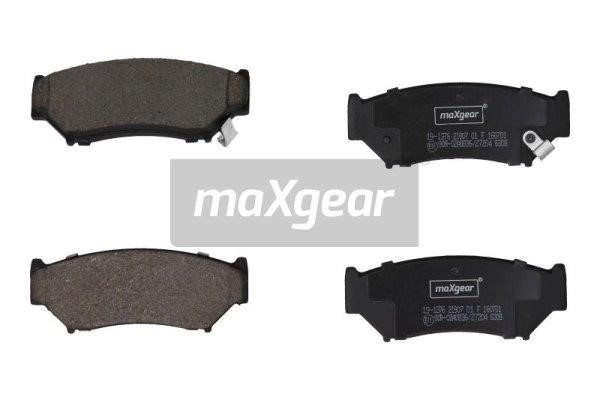Brake Pad Set, disc brake MAXGEAR 191376