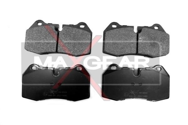 Brake Pad Set, disc brake MAXGEAR 190508