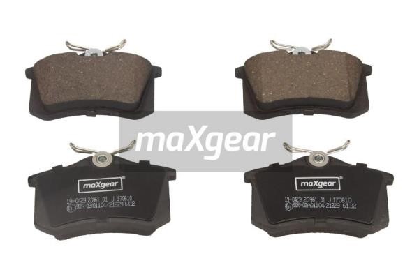 Brake Pad Set, disc brake MAXGEAR 190429 2