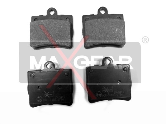 Brake Pad Set, disc brake MAXGEAR 190411 2