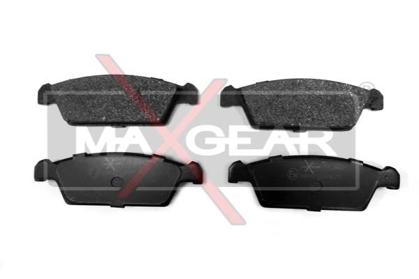 Brake Pad Set, disc brake MAXGEAR 190480