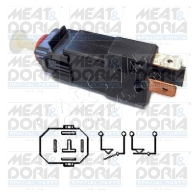 Stop Light Switch MEAT & DORIA 35064