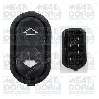 Switch, window regulator MEAT & DORIA 26051