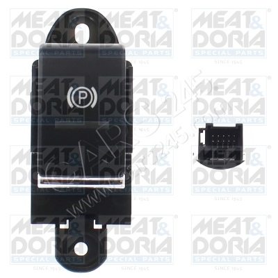 Switch, park brake actuation MEAT & DORIA 206169 main