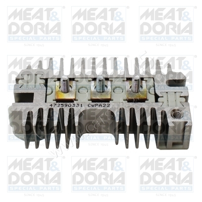 Rectifier, alternator MEAT & DORIA 52316