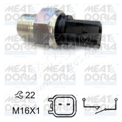 Switch, reverse light MEAT & DORIA 36081