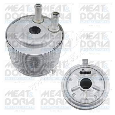 Oil Cooler, engine oil MEAT & DORIA 95298