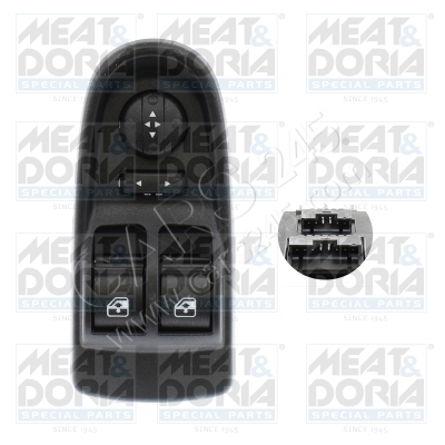 Switch, window regulator MEAT & DORIA 26752 main