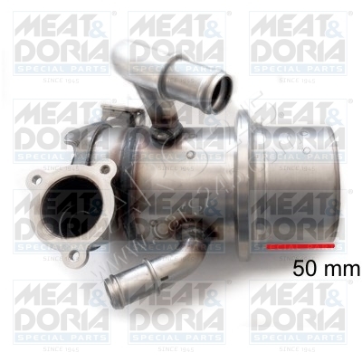 Cooler, exhaust gas recirculation MEAT & DORIA 88393