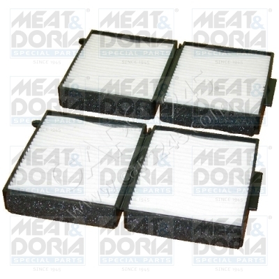 Filter, interior air MEAT & DORIA 17052F-X2