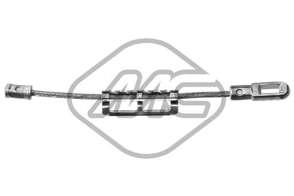 Cable Pull, parking brake Metalcaucho 82505