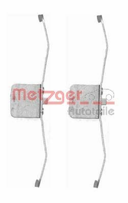 Accessory Kit, disc brake pad METZGER 109-1639