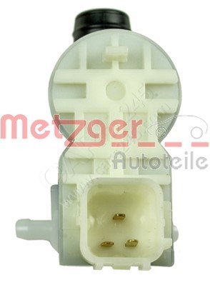 Washer Fluid Pump, window cleaning METZGER 2220094 2
