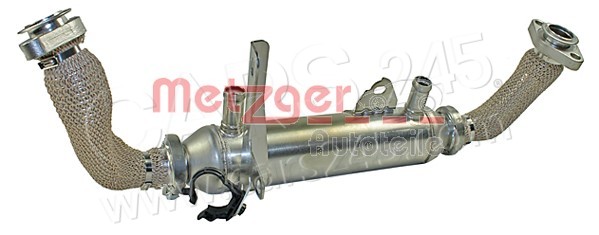 Cooler, exhaust gas recirculation METZGER 0892688