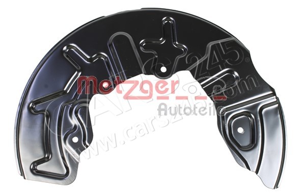 Splash Panel, brake disc METZGER 6115226