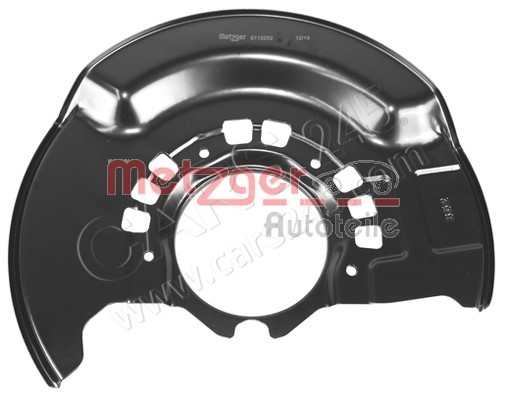 Splash Panel, brake disc METZGER 6115252 2