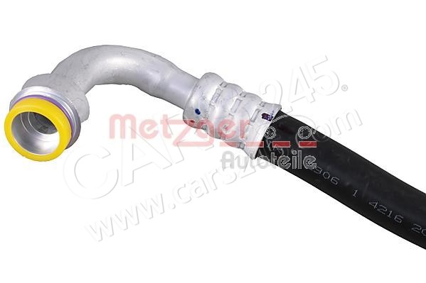 Low Pressure Line, air conditioning METZGER 2360085 2