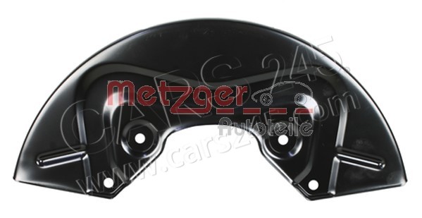 Splash Panel, brake disc METZGER 6115191